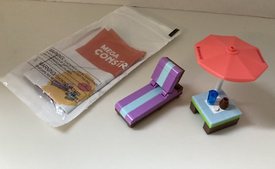 American Girl Mega Construx Lea's Island Beach Chair Kit Toys R Us Event 2017