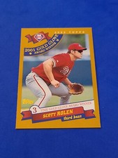2002 Scott Rolen Topps #709 Gold Glove Award