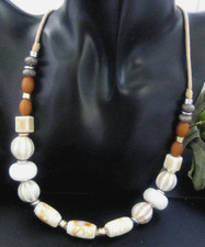 J. Jill Bead Necklace on cord New w/ tag