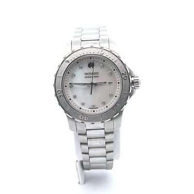 Movado 800 series with sapphire crystals Movado Series 800 Quartz Blue Dial Mens Watch 2600183 Movado main image 4