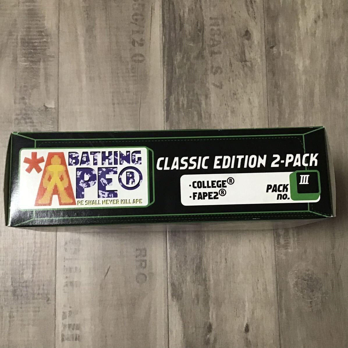 BAPE A Bathing Ape Futura Classic Edition T-Shirt Size M 2Pack 
