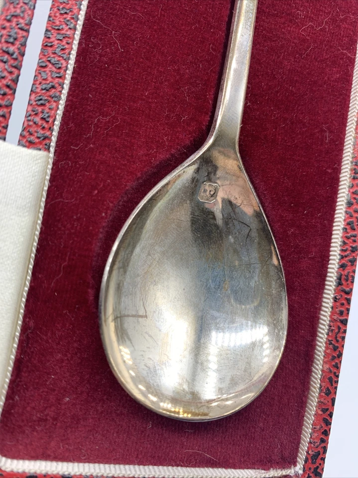 Pudsey Spoon Sterling Silver Reproduction Mappin & Webb Tudor Rose Seal - Image 2 of 4
