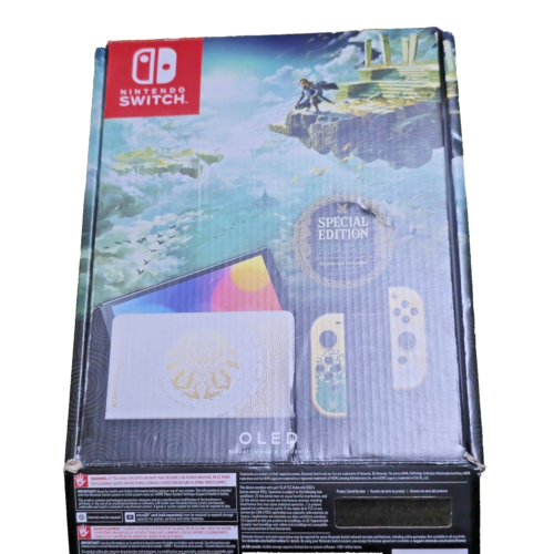 Nintendo Switch OLED The Legend of Zelda: Tears of the Kingdom - - Picture 1 of 8