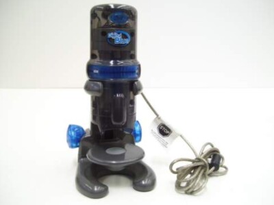 USB  DIGITAL MICROSCOPE PC COMPUTER INTEL DIGITAL BLUE QX5 10X 60X 200X SCHOOL