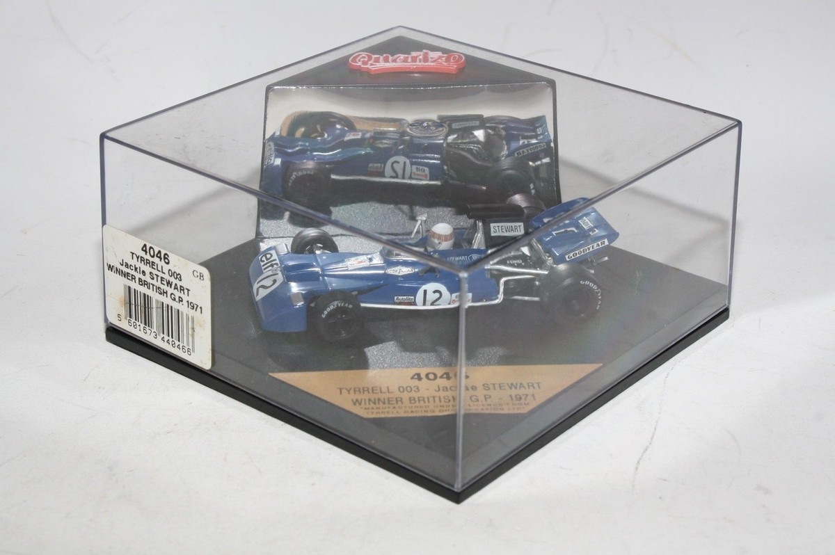Quartzo 4046 1:43 Scale Tyrrell 003 Jackie Stewart Winner British