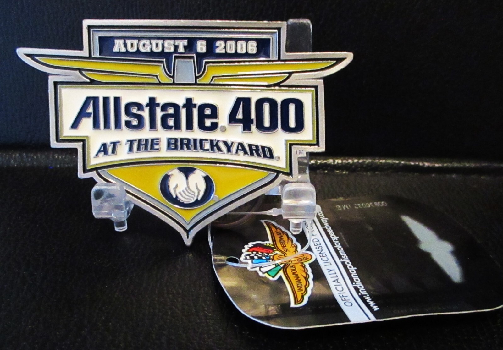 2006 Nascar Allstate 400 Race at the Brickyard Indianapolis Speedway Belt Buckle