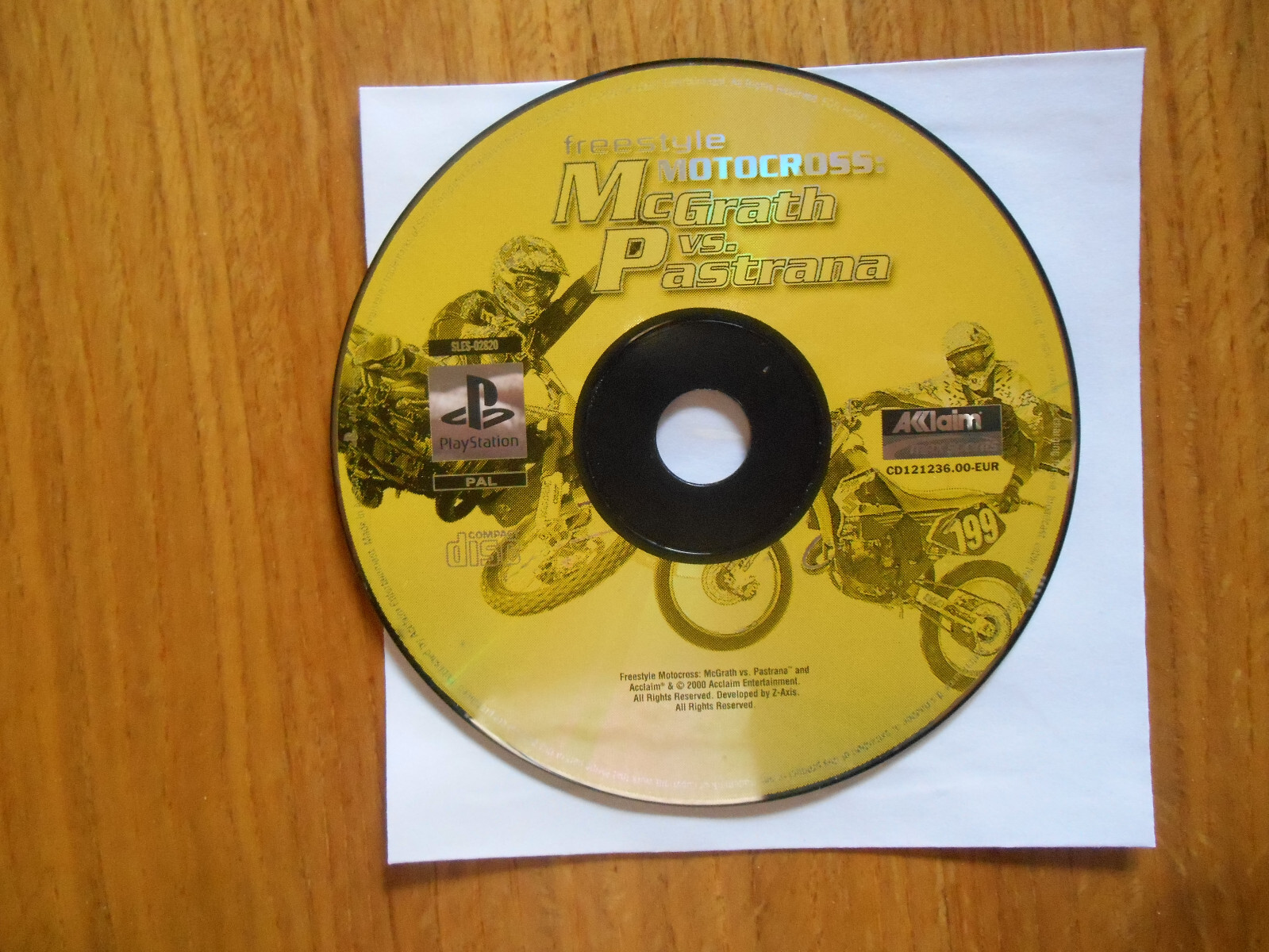 Freestyle motocross : McGrath vs Pastrana ~~ Jeu PS1 CD Seul