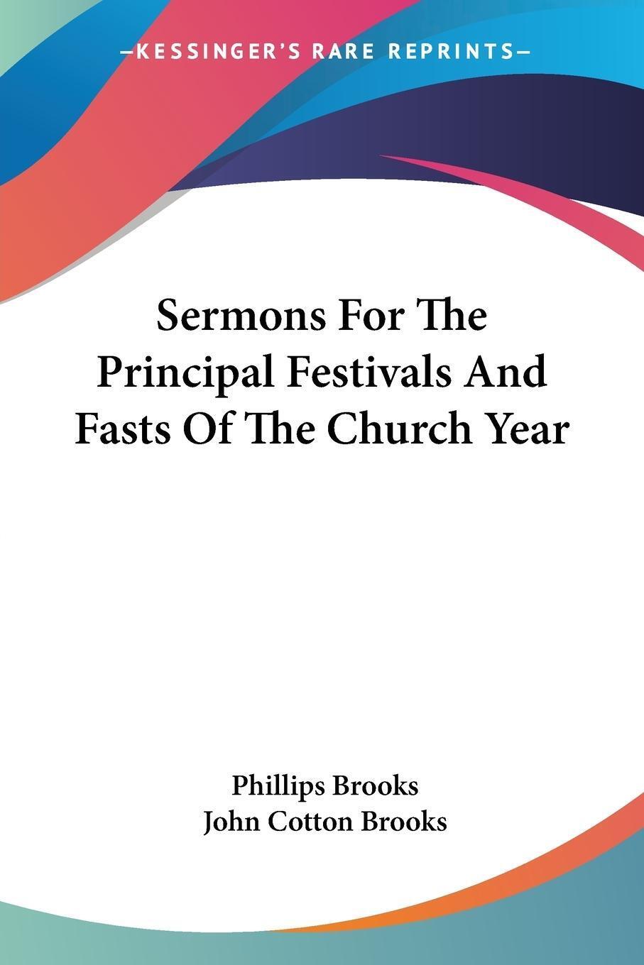 Thumbnail - Sermons For The Principal Festivals And Fasts Of The Church Year