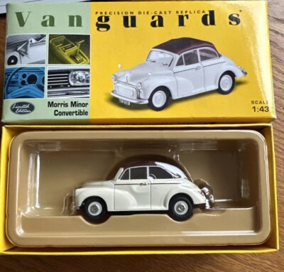 Miniature Vanguards Morris Minor 1000 - Blanc - Échelle 1:43 - VA05811 - Neuve