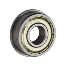 FR4-ZZ Flanged Shielded Radial Ball Bearing 1/4 ID X 5/8 OD X 0.196" Wide SpinCo