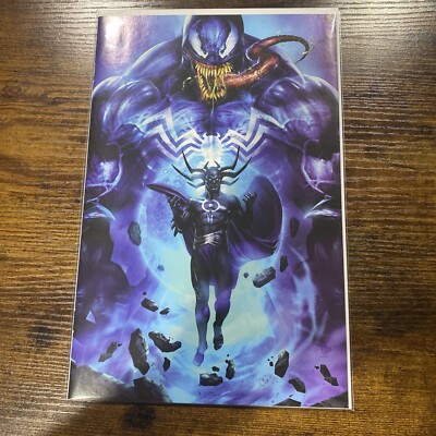 VENOM #4 * NM+ * DAVE WILKINS EXCLUSIVE VIRGIN VARIANT 2022 KNULL    