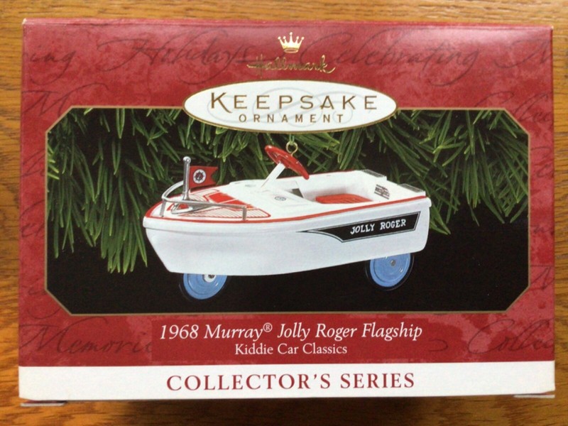 Hallmark 1968 Murray Jolly Roger Flagship Kiddie Car Classics Ornament