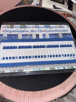 Pako Zahnseide Organizer Faden 10 leere Code Karten Nadelarbeit Stickgarn
