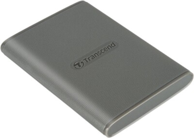Transcend 2TB ESD360C Portable SSD USB Type-A/Type-C Gray Model TS2TESD360C