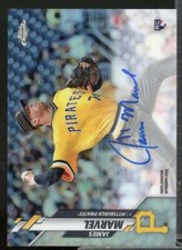 James Marvel Rookie Card 2020 Topps Chrome Rookie Autographs Refractors #RAJMA 
