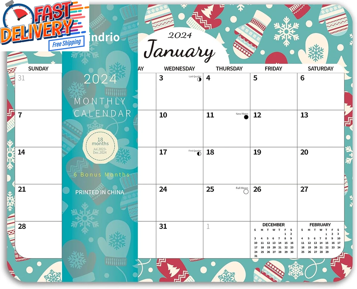 2024 Magnetic Calendar for Refrigerator Planner Nov. 2023 - Dec. 2024 Fridge  Wal | eBay