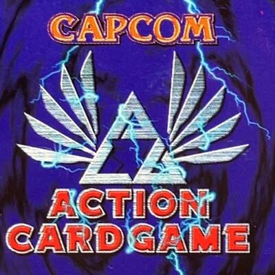 CAPCOM ACTION CARDGAME トレーディングカード　シール Sasquatch Vampire Savior Darkstalkers TCG Capcom Action Card Game