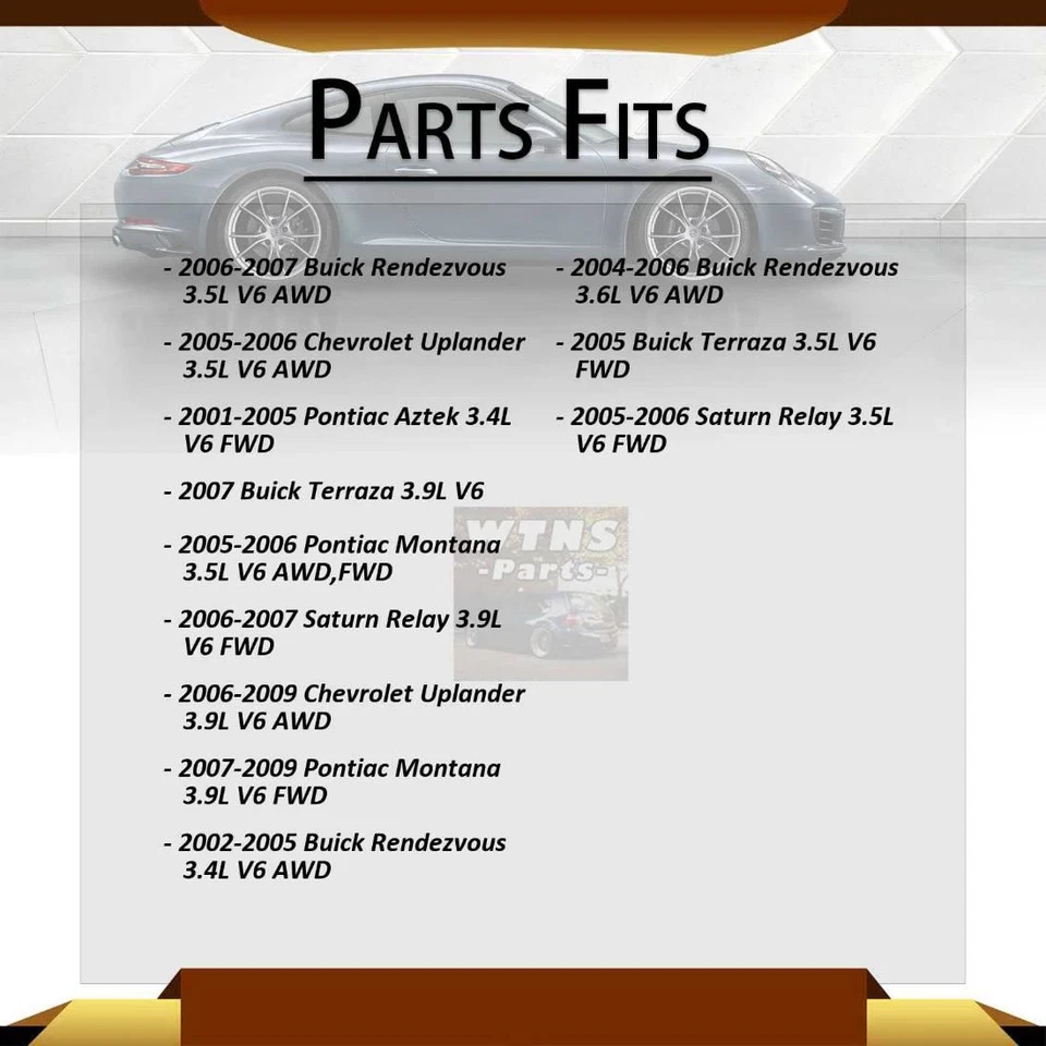 2 ejes delanteros Cardone CV 2x para Buick Rendezvous 2002 2003 2004 2005 2006 Foto 2 de 4