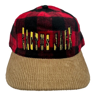 Cactus Jack ECW Plaid Snapback Hat Adult One Size NWT Mick Foley Mankind WWE