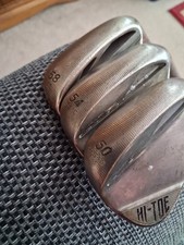 Taylormade Hi Toe Wedge Set 50,54 And 58 Graphite Shafts