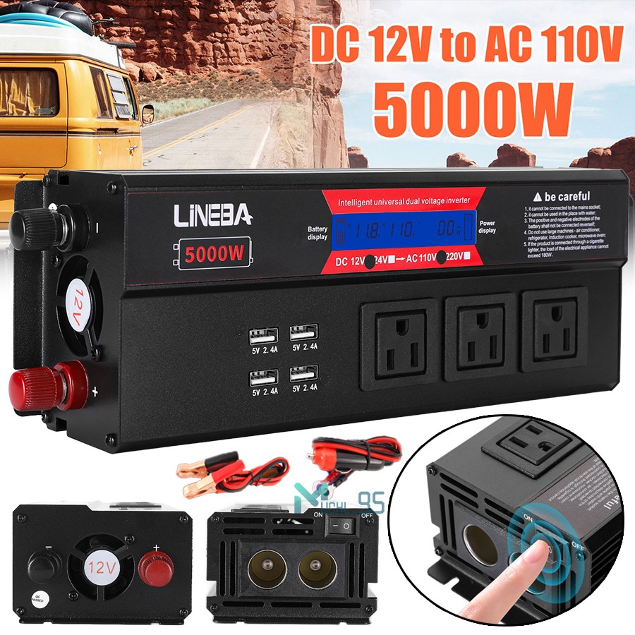 24v cigarette lighter inverter Car Inverter Converter Adapter 24V To 110V Plug Power Outlet Cigarette  Lighter