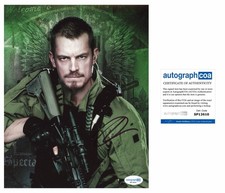 Joel Kinnaman “Suicide Squad” AUTOGRAPH ‘Rick Flag’ Signed 10x8 Photo ACOA