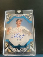 2025 Topps Transcendent Chipper Jones 3/10 Autograph Beautiful $27k/Box