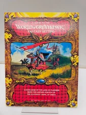 TSR World of Greyhawk Fantasy Setting Guide Vol III D&D 2nd Ed Vintage 1983
