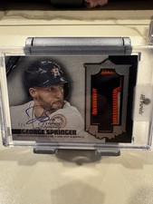 2019 Topps Dynasty George Springer 2/5 #DAP-GSP6