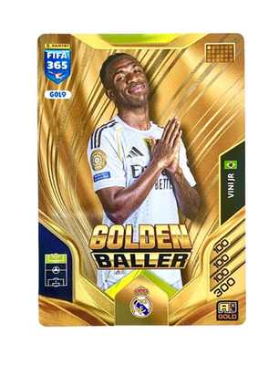 Panini Adrenalyn XL FIFA 365 2026 set 9 pcs GOLDEN BALLER