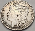 1903 Morgan Silver Dollar $1 Better Date 90% Silver US Coin