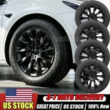 Set Of 4 New 20 Wheels Tires 27555 R20 117t Tire For Tesla Model Y 2020-2023 Set Of 4 New 20 Wheels Tires 27555 R20 117t Tire For Tesla Model Y 2020-2023