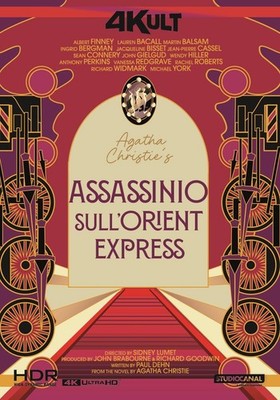 Blu-Ray 4K UHD - Mord im Orient Express (1974) (4K Ultra HD + Blu-Ray Hd