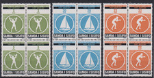 SAMOA, 1969 ' 3° GIOCHI DEL PACIFICO MERIDIONALE' SG327/9 TY110 MNH + SET GOMME CV £7+