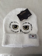 Harry Potter Hedwig Owl Beanie Hat Children's One Size Fits Most Soft NEW