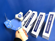 4X NEW Uline H-150 2-Inch Hand-Held Industrial Side Loading Tape Dispenser.
