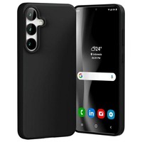 Mercury Soft SchutzhüLle FüR Samsung Galaxy S24 Fe, Schwarz