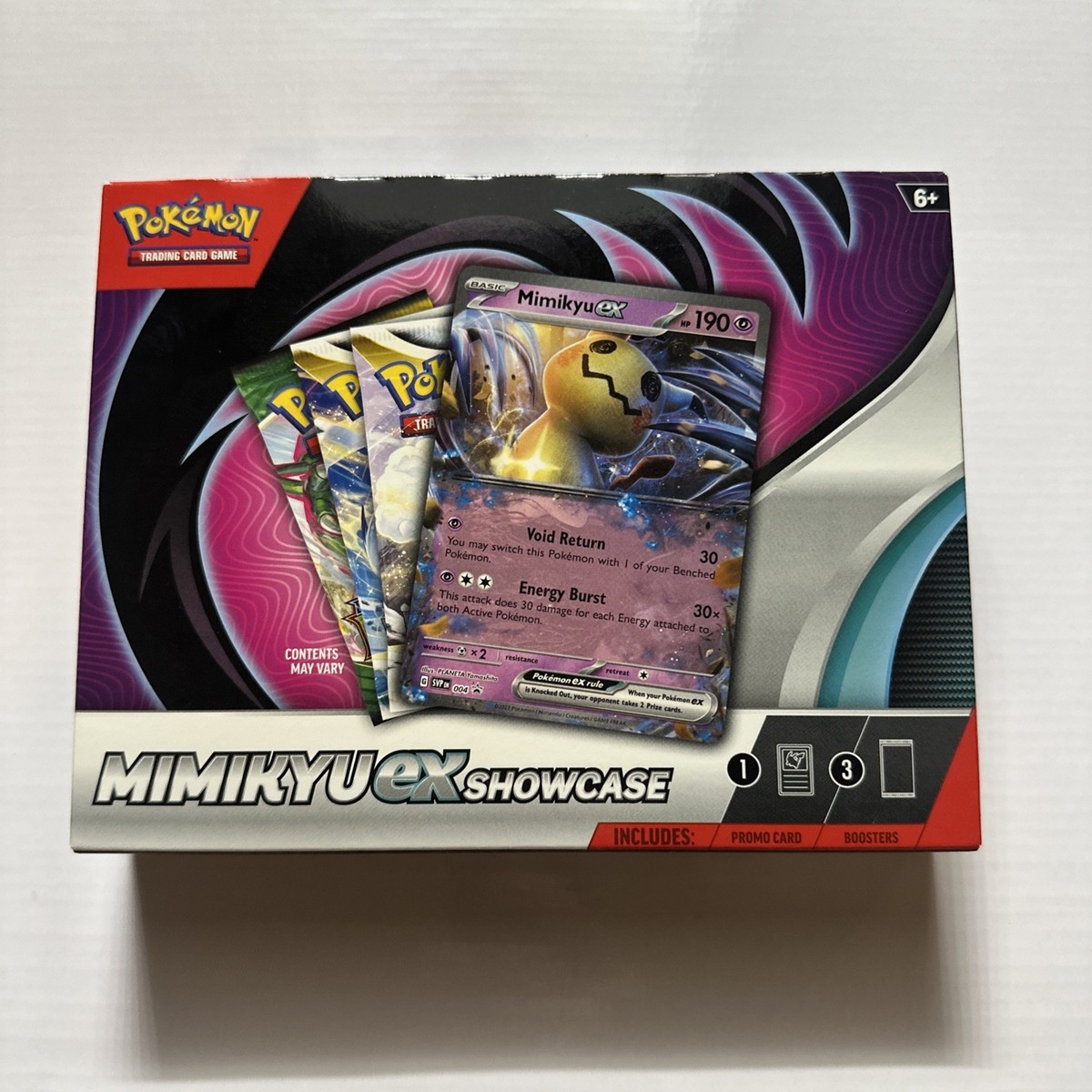 what booster packs are in the mimikyu ex box Amazon.com: Pokemon TCG: Mimikyu ex Box : Toys & Games main image 0