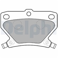 Satz Bremsbeläge Bremsklötze hinten für Toyota Celica T23 Corolla E12 | 24088