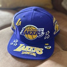 Mitchell & Ness NBA All Out Lakers Snapback Fioletowe finały Championship Czapka