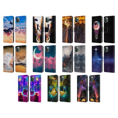 DAVE LOBLAW SCI-FI AND SURREAL LEATHER BOOK WALLET CASE FOR APPLE iPHONE PHONES