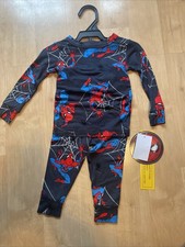 Spider-Man Marvel Boys Pajamas 2 Pieces Blue And Red Size 18 Months NWT