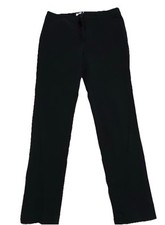 Womens Liz Claiborne Black Slash Pockets Stretch Dress Pants Size 6