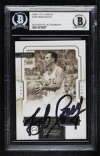 BAS 2009 Panini Classics Legend /999 Bob Cousy #159 BGS Authentic Auto HOF ow6