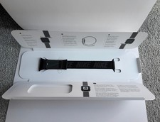 Genuine Apple Watch Nike Sport Loop Band Strap BLACK 49mm 46mm 45mm 44mm - NEW