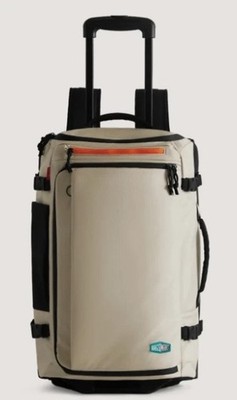 BAGSMART Blast 43L Roller Travel Backpack Carry On Wheeled Laptop Bag Oyster