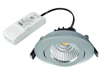 PROTEC.class 05400793 PLEDEDW 8,5W silber LED-Deckeneinbaustrahler