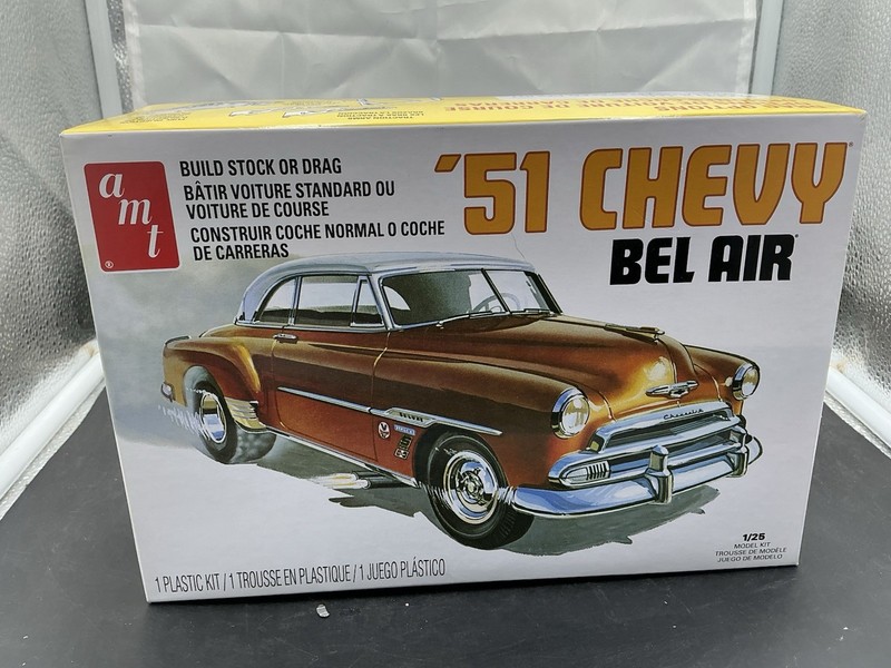 MODEL KIT -AMT  # 862  ‘51 Chevrolet BELAIR Open 