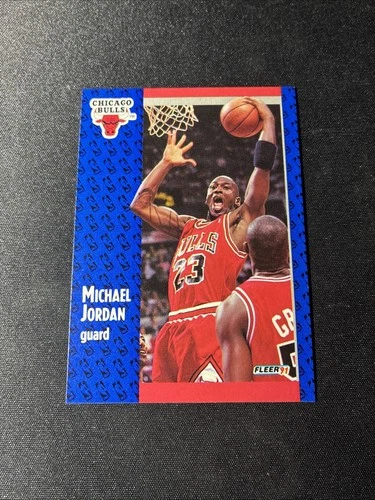 1991-92 Fleer Michael Jordan #29 Bulls