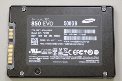 Samsung 850 EVO 500GB 2.5'' SATA SSD Solid State Drive MZ-75E500 90%-99% Health